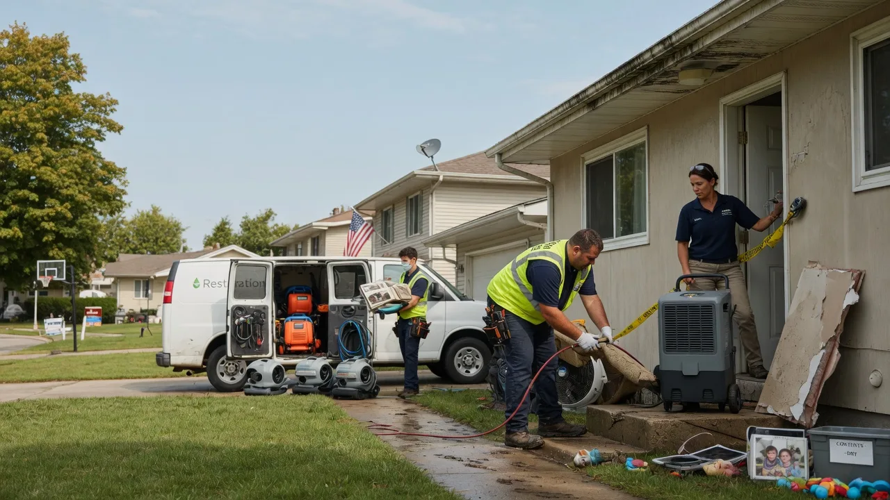 Water Damage Restoration in Robbins, IL near me
